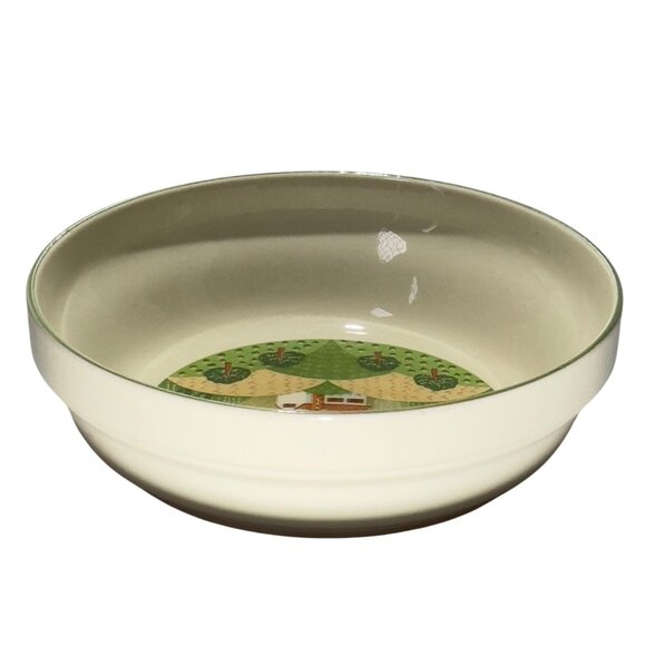 Sangostone Country Cottage Stoneware Bowl 6.5" Dia. Set Of 4 - Picture 5 of 9